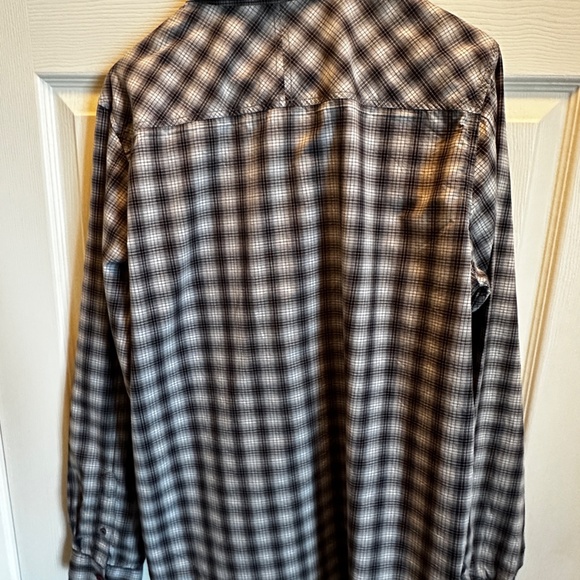 Lrg vintage long-sleeved button-up shirt - "Dark Alley LS Woven" - Medium - grey - Picture 2 of 5